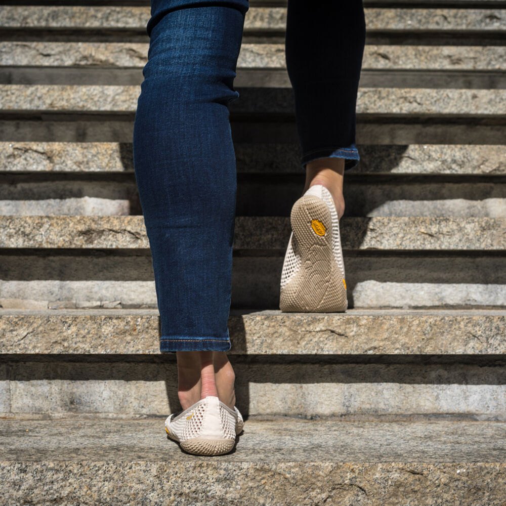 Botas Montaña Mujer Beige - FiveFingers Vi-B - FUJWVX-789